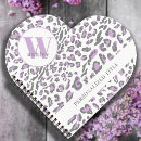 Search for heart shape notebooks For her