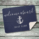 Search for welcome home blankets Boating
