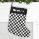 Search for black white checkered pattern christmas decor Buffalo plaid