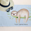 Search for sloth towels Happy