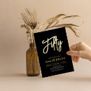 Search for black gold and silver invitations Modern