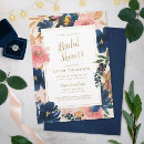 Search for blush bridal shower invitations Wildflower
