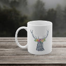 Search for floral antlers mugs Cute