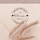Search for elegant letters rubber stamps Simple