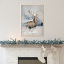 Search for christmas deer art Woodland