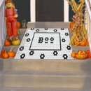 Search for vintage halloween doormats Black and white