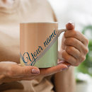 Search for pastel pink and blue mugs For her