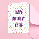 Search for colourful dots cards Rainbow