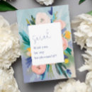 Search for floral bridesmaid cards Lavender
