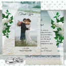 Search for beach wedding thank you cards Love and thanks
