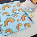 Search for doodle notebooks Blue