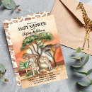 Search for wildlife baby shower invitations Jungle