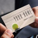 Search for tennis coach business cards Teacher
