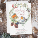 Search for mistletoe christmas invitations Traditional