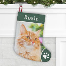 Search for monogrammed christmas stockings For pets