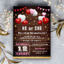 Search for sweetheart party invitations Boy or girl