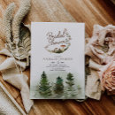 Search for woodland bridal shower invitations Botanical