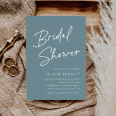 Search for turquoise bridal shower invitations Minimal