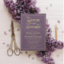 Search for halloween bridal shower invitations Gold