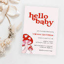 Search for mushroom baby shower invitations Woodland