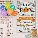 Search for halloween baby shower banners Pumpkin