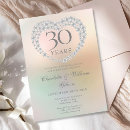 Search for pearl anniversary invitations 30 years