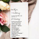 Search for minimalist wedding programs Trendy