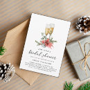 Search for poinsettia bridal shower invitations Greenery