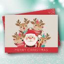 Search for santa and reindeer christmas cards Cute