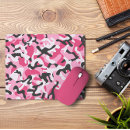Search for pink camo mousepads Military
