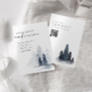 Search for blue mountains wedding invitations Simple