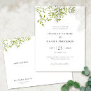 Search for olive branch save the dates Minimalist