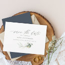 Search for blue gold save the dates Minimal