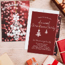 Search for bokeh christmas invitations White