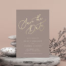 Search for gold foil save the dates Formal