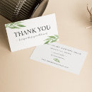Search for appreciation business cards Botanical