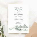 Search for adventure awaits baby shower invitations Mountain