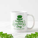 Search for cute leprechaun mugs Happy st patricks day