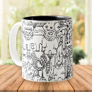 Search for wild animal mugs Modern