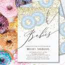Search for donut baby shower invitations Oh babies