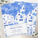 Search for greek wedding save the dates Santorini