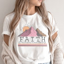 Search for faith can move mountains tshirts Nature