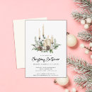 Search for candle christmas invitations Xmas