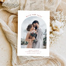 Search for terracotta wedding save the dates Modern elegant