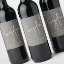 Search for gold foil wine labels Modern
