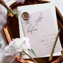 Search for black white rehearsal dinner invitations Elegant