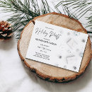 Search for company dinner invitations Snowflakes