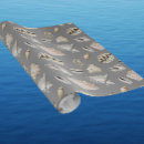 Search for shells wrapping paper Coastal