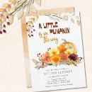 Search for thanksgiving baby shower invitations Little pumpkin