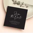Search for non photo wedding save the dates Typography